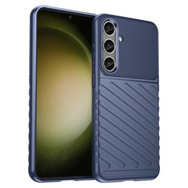 Samsung Galaxy S24+ Thunder Series TPU-skal - Blå Blå