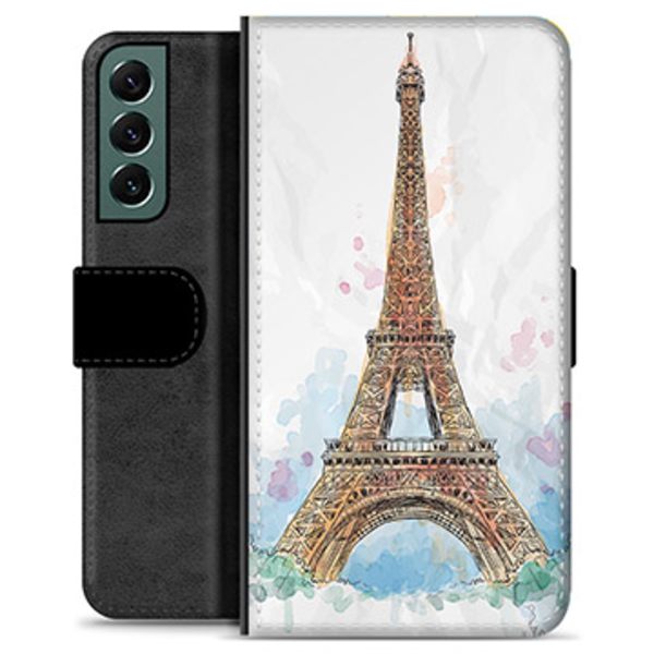 Samsung Galaxy S22+ 5G Premium Plånboksfodral - Paris Animerad