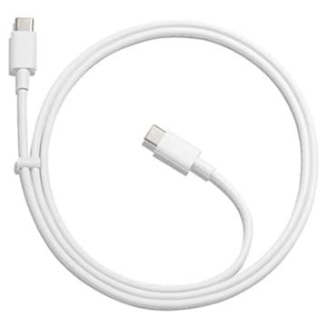 Google USB-C till USB-C Kabel - 1m - Vit Gul
