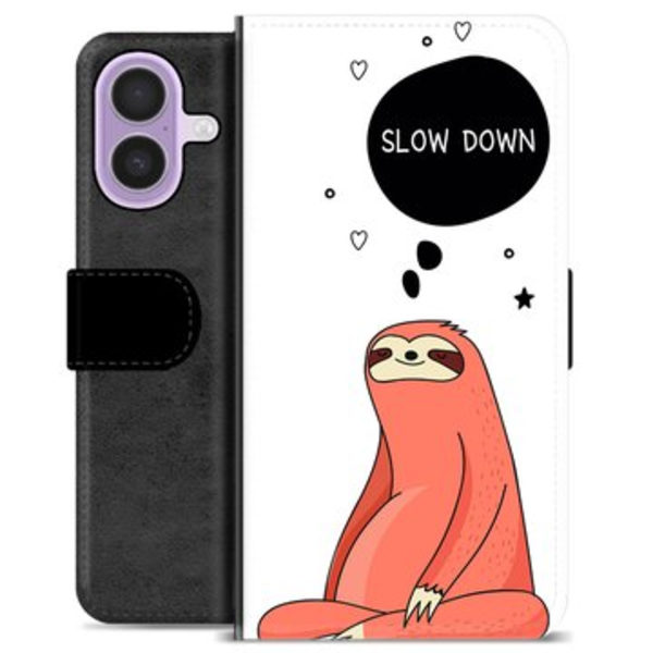 iPhone 17 Premium Plånboksfodral - Slow Down Animerad