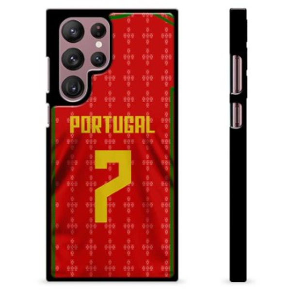 Samsung Galaxy S22 Ultra 5G Skyddsskal - Portugal Animerad