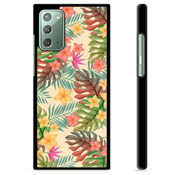 Samsung Galaxy Note20 Skyddsskal - Rosa Blommor Rosa