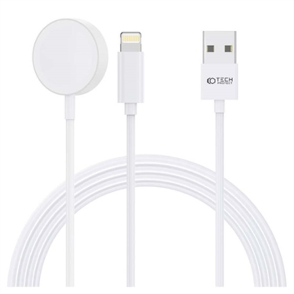 Tech-Protect UltraBoost 2i1 Magnetisk Laddningskabel &... Gul