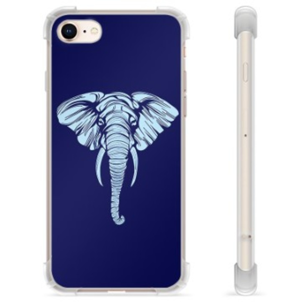iPhone 7/8/SE (2020)/SE (2022) Hybridskal - Elefant Animerad