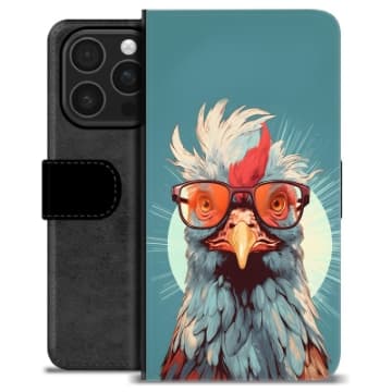 iPhone 16 Pro Premium Plånboksfodral - Höna Animerad