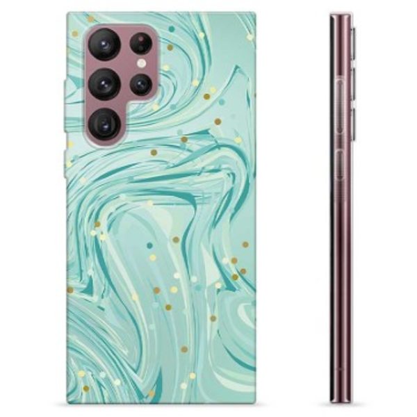 Samsung Galaxy S22 Ultra 5G TPU-Skal - Grön Mynta Grön
