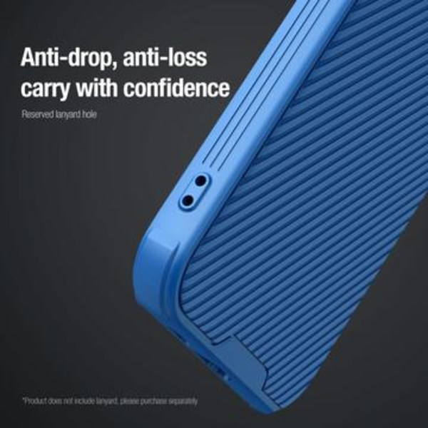 Samsung Galaxy S24 FE Nillkin CamShield Prop Hybrid Skal - Blå Blå