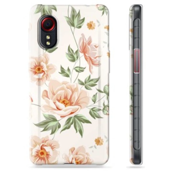 Samsung Galaxy Xcover 5 TPU-Skal - Blommig Animerad