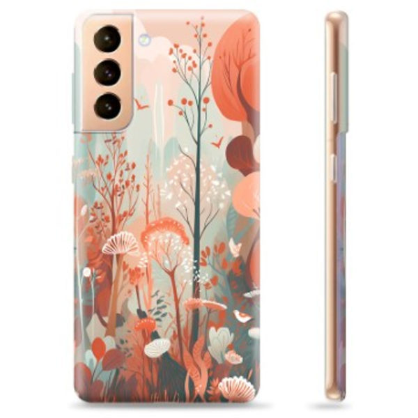 Samsung Galaxy S21+ 5G TPU-Skal - Gamla Skog Animerad