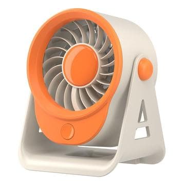 F16 Mini-bordfläkt för kontor och hem - orange Orange