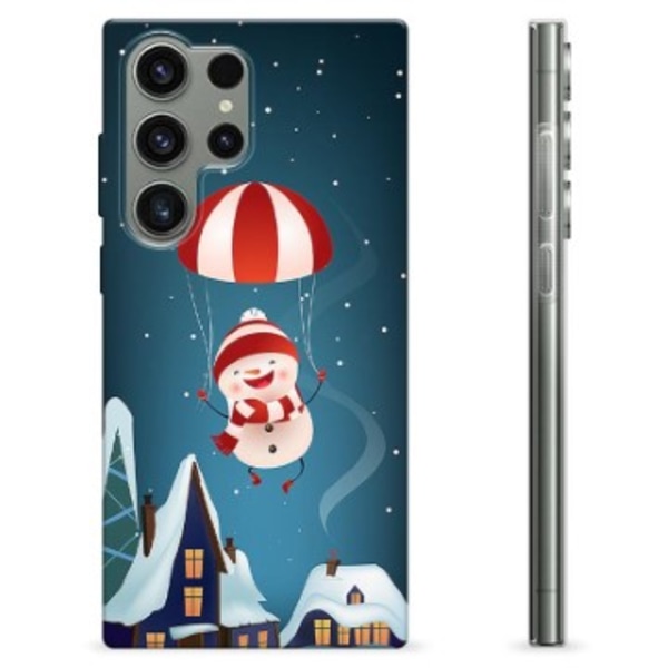 Samsung Galaxy S23 Ultra 5G TPU-Skal - Snögubbe Animerad