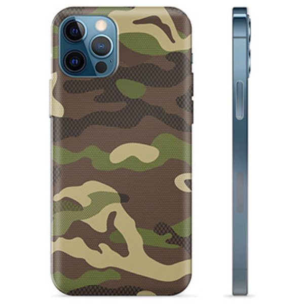 iPhone 12 Pro TPU-Skal - Kamouflage kamouflage