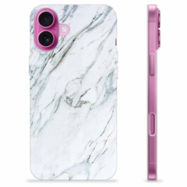 iPhone 16 Plus TPU-Skal - Marmor Animerad