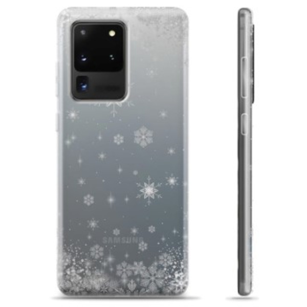 Samsung Galaxy S20 Ultra TPU-Skal - Snöflinga Animerad