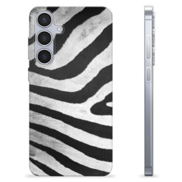 Samsung Galaxy S24+ TPU-Skal - Zebra Animerad
