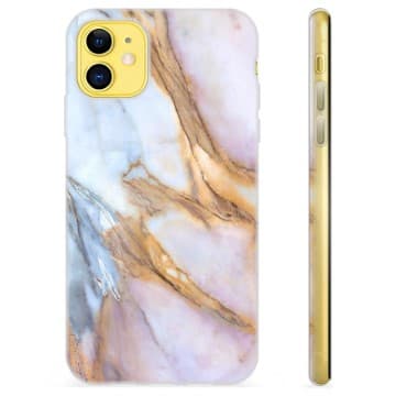 iPhone 11 TPU-Skal - Elegant Marmor Animerad