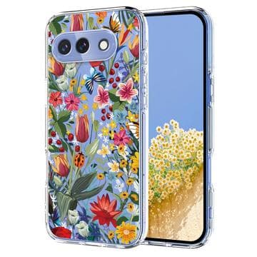 Google Pixel 10a Blommigt TPU-skal - Liljor Animerad