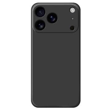 iPhone 17 Pro Stötsäkert silikonskal - Svart Svart