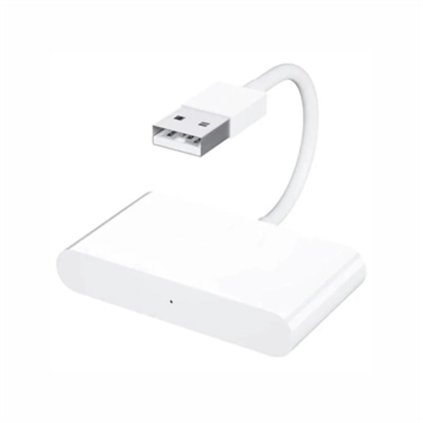 CarPlay Trådlös Adapter för iOS - USB, USB-C - Vit Gul