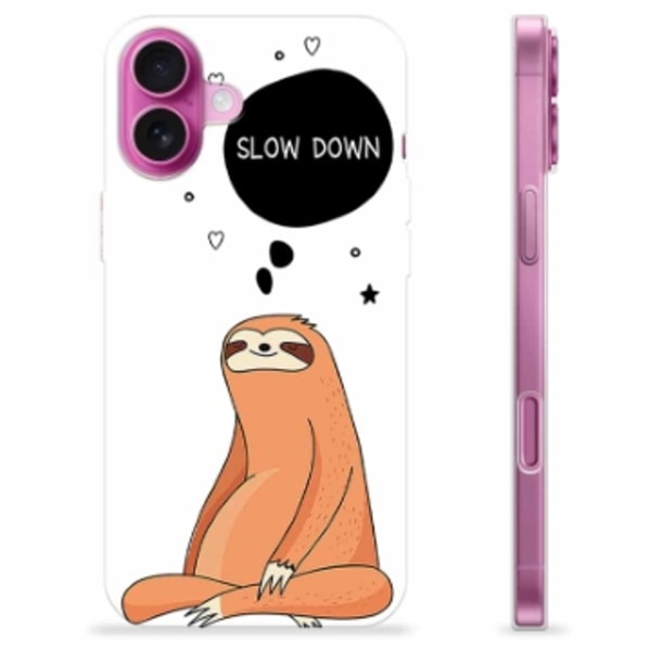 iPhone 16 Plus TPU-Skal - Slow Down Animerad