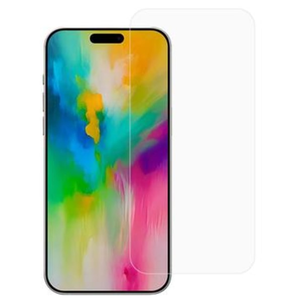 iPhone 16 Härdat Glas Skärmskydd - Case Friendly -... Genomskinlig