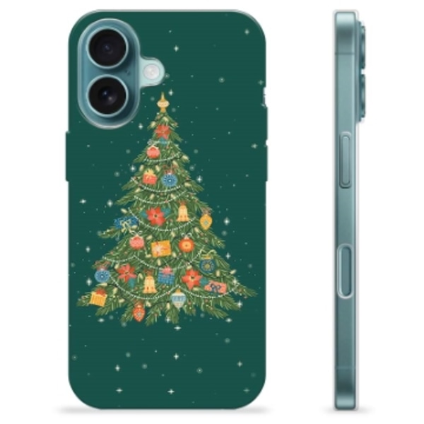 iPhone 16 TPU-Skal - Julgran Animerad