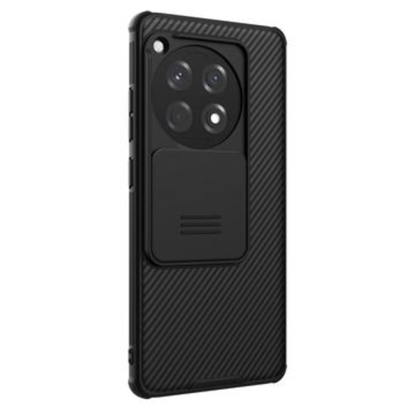 OnePlus 12R/Ace 3 Nillkin CamShield Pro Hybridskal - Svart Svart