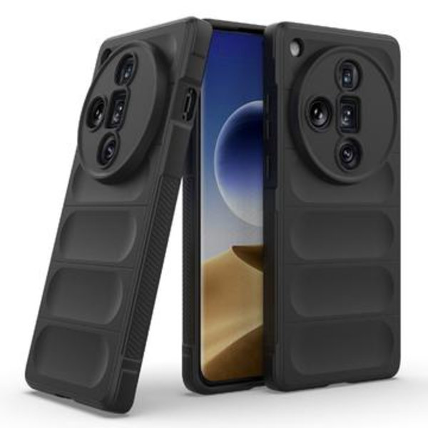Oppo Find X7 Ultra Rugged Series TPU-skal - Svart Svart
