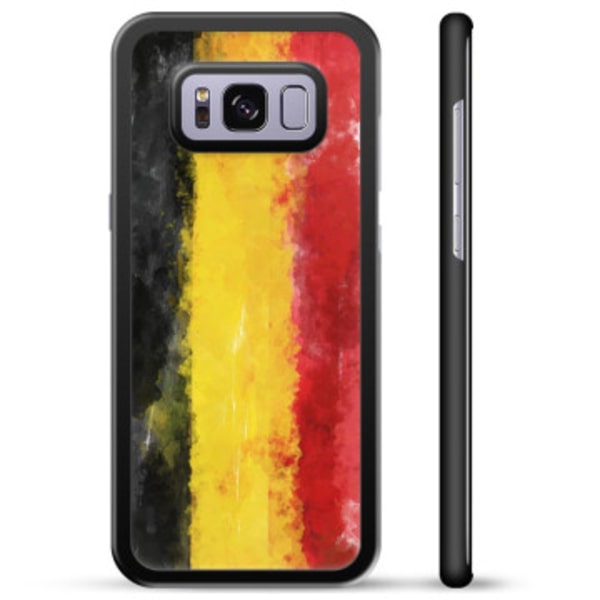 Samsung Galaxy S8+ Skyddsskal - Tysk Flagga Animerad