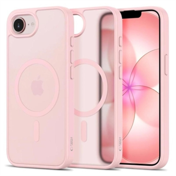 iPhone 16e/17e Tech-Protect BasicMag MagSafe Skal - matt... Rosa