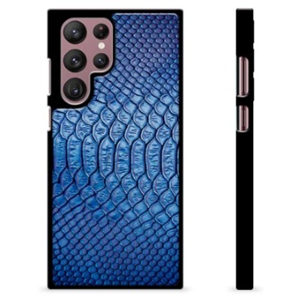 Samsung Galaxy S22 Ultra 5G Skyddsskal - Läder Animerad