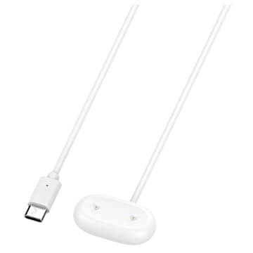 Google Fitbit Air USB-C-laddningskabel med magnetfäste - 1m... Vit