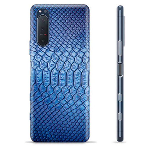 Sony Xperia 5 II TPU-Skal - Läder Animerad