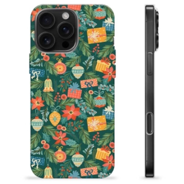 iPhone 16 Pro Max TPU-Skal - Julpynt Animerad