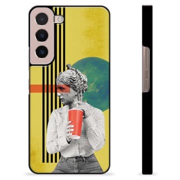 Samsung Galaxy S22 5G Skyddsskal - Retro Konst Animerad