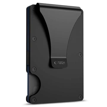 Tech-Protect Thorn RFID-korthållare/plånbok - Svart Svart