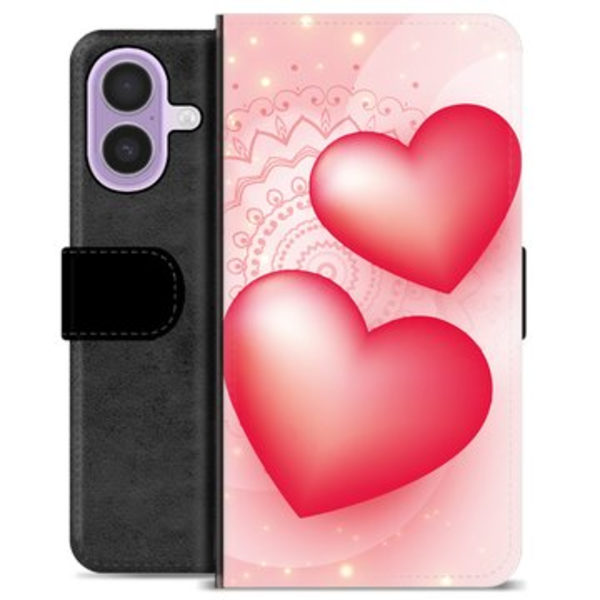 iPhone 17 Premium Plånboksfodral - Kärlek Animerad