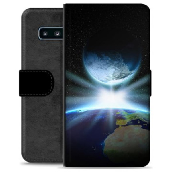 Samsung Galaxy S10 Premium Plånboksfodral - Rymden Animerad
