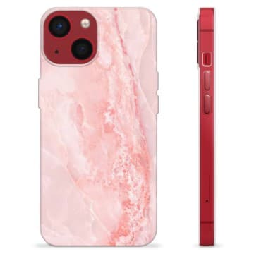 iPhone 13 Mini TPU-Skal - Rosmarmor Tvåfärgad