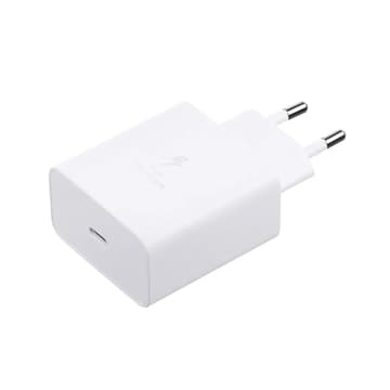Samsung Super Fast USB-C Reseladdare EP-TA865 - 65W - Bulk - Vit Gul