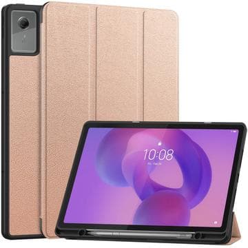 Lenovo Idea Tab Plus Tri-Fold Series Smart Folio Fodral - Ros... roseguld