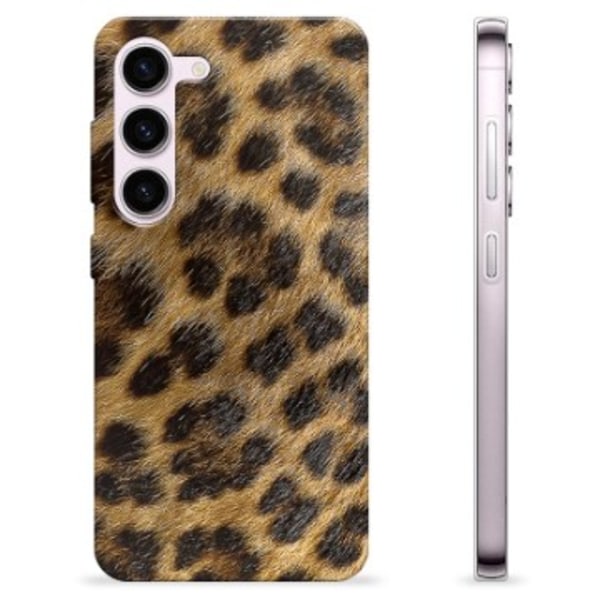 Samsung Galaxy S23 5G TPU-Skal - Leopard Animerad