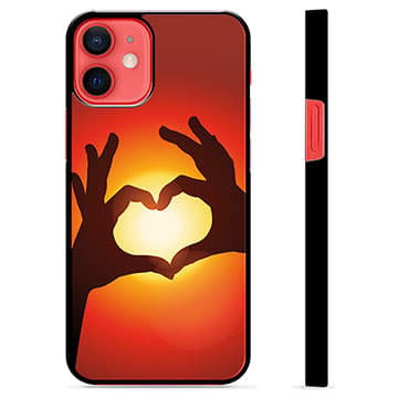 iPhone 12 mini Skyddsskal - Hjärtsiluett Animerad