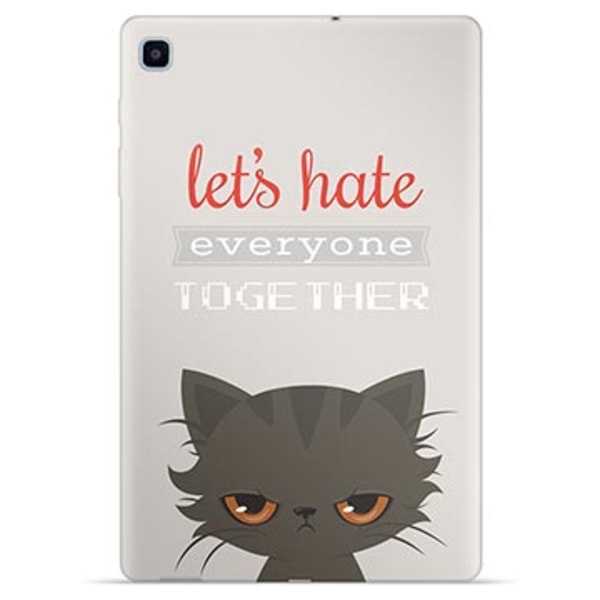 Samsung Galaxy Tab S6 Lite 2020/2022/2024 TPU-Skal - Arg Katt Animerad