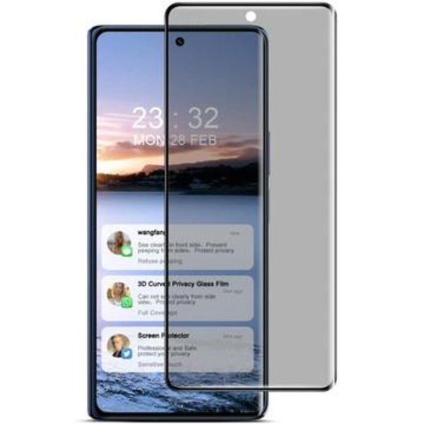 Xiaomi Mix Fold 4 Imak Privacy Heltäckande Härdat Glas Skä... Genomskinlig