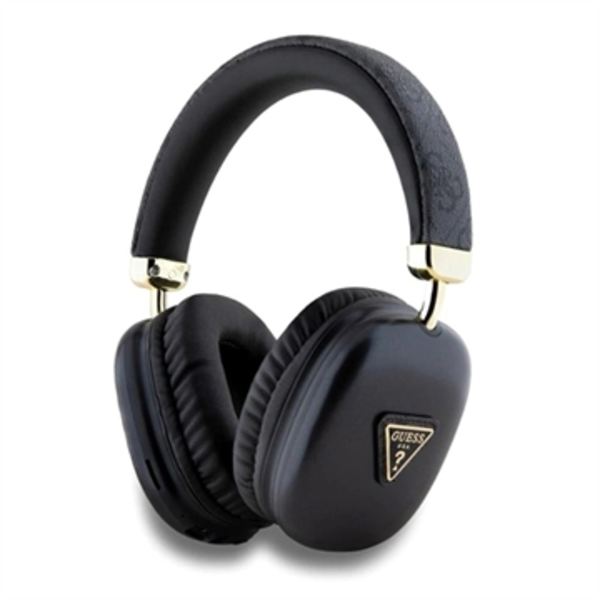 Guess 4G Bluetooth-hörlurar med triangellogo - Svart Svart
