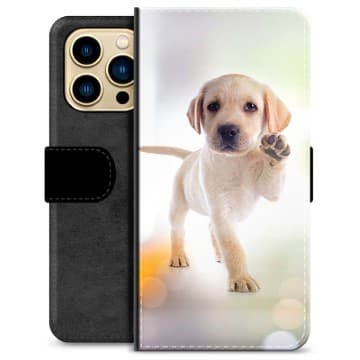 iPhone 13 Pro Max Premium Plånboksfodral - Hund Animerad