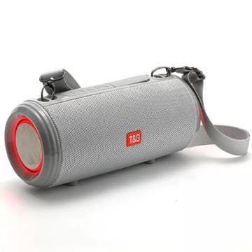 T&G TG537 RGB Light Bluetooth-högtalare Kraftfull, vattentä... Grå