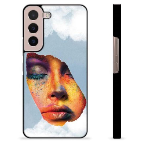 Samsung Galaxy S22 5G Skyddsskal - Ansiktsfärg Animerad