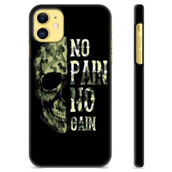 iPhone 11 Skyddsskal - No Pain, No Gain Animerad